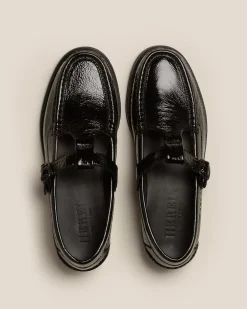 Hereu Studio Loafers<ALBER CRINKLED GLOSSY