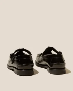 Hereu Studio Loafers<ALBER CRINKLED GLOSSY