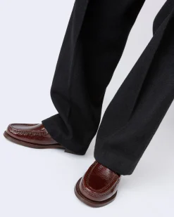 Women Hereu Studio Loafers<ALBER CRINKLED GLOSSY