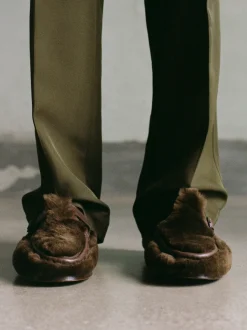 Hereu Studio Loafers<ALBER  SHEARLING