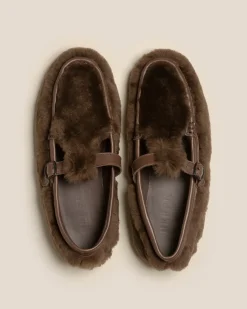 Women Hereu Studio Loafers<ALBER  SHEARLING