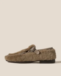 Women Hereu Studio Loafers<ALBER  SHEARLING