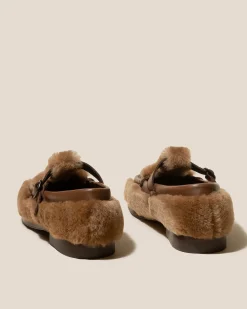 Hereu Studio Loafers<ALBER SHEARLING