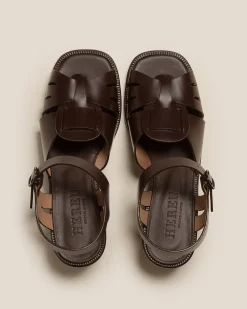 Women Hereu Studio Heels|Sandals<ANCORA SQUARED HEELED