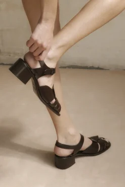 Women Hereu Studio Heels|Sandals<ANCORA SQUARED HEELED