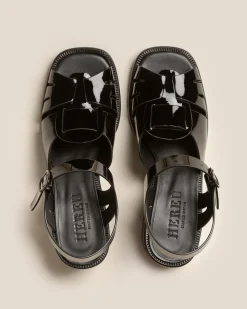 Women Hereu Studio Heels|Sandals<ANCORA SQUARED HEELED GLOSSY
