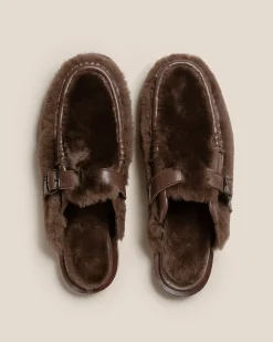 Women Hereu Studio Loafers<BARRACA SHEARLING