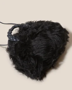 Women Hereu Studio Crossbody Bags|Mini Bags<BOMBON LONG HAIR SHEARLING