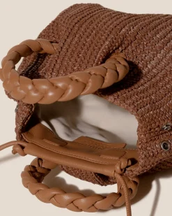 Women Hereu Studio Crossbody Bags<BOMBON M RAFFIA