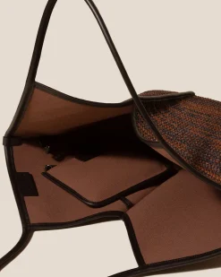 Women Hereu Studio Shoulder Bags|Tote Bags<CALELLA RAFFIA BICOLOUR