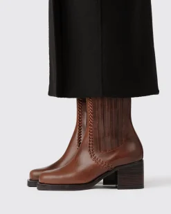 Women Hereu Studio Boots|Heels<GALIDA VEG-TAN