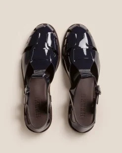 Women Hereu Studio Sandals<PESCA CRINKLED GLOSSY