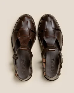 Hereu Studio Sandals<PESCA VEG-TAN