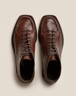 Women Hereu Studio Boots<PRIEGO SQUARED BOOT GRAINY